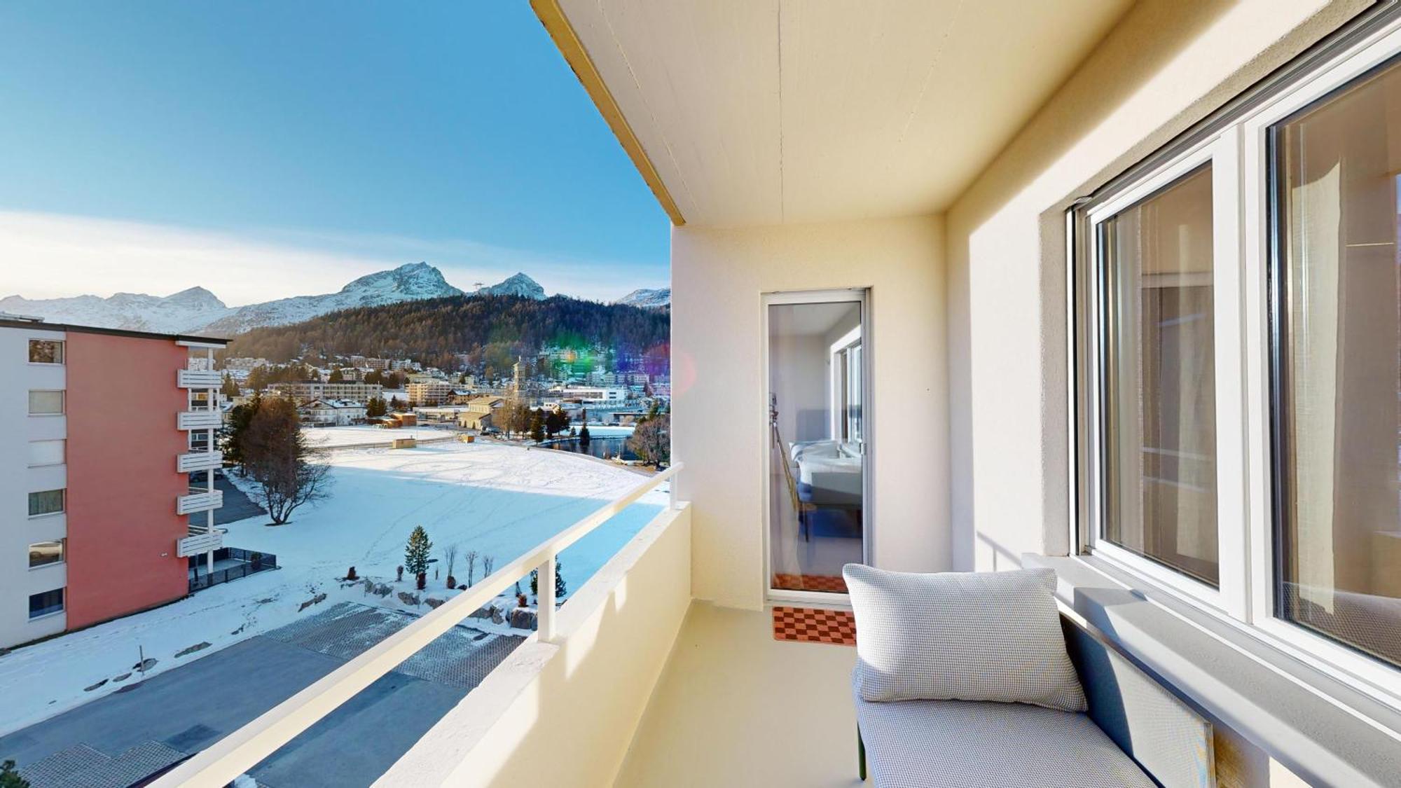 Chesa Marquardt Daire Saint-Moritz Dış mekan fotoğraf